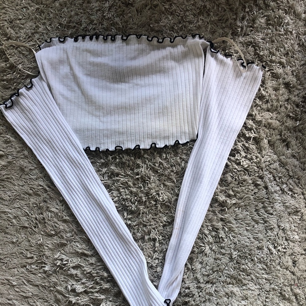 Forever 21 Off Shoulder Crop Top